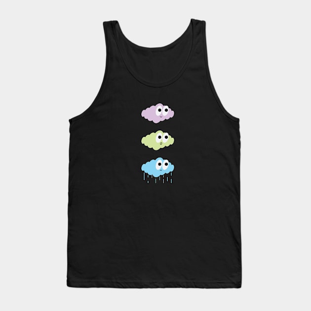 Clouds emotions Tank Top by Enaholf